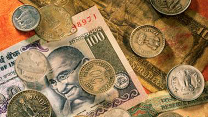 Rupee move up 8 paise against dollar