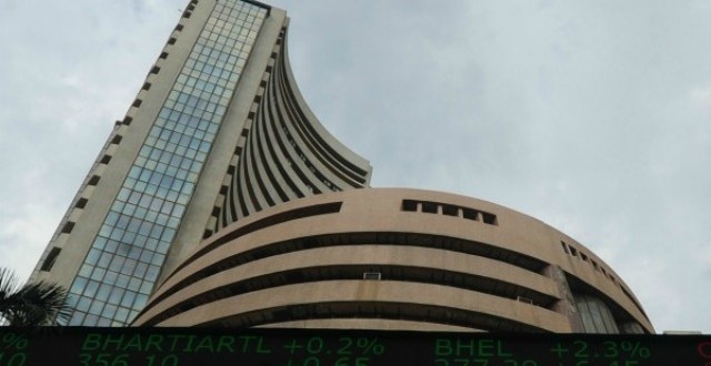 Sensex falls over 38 points despite postive economic data