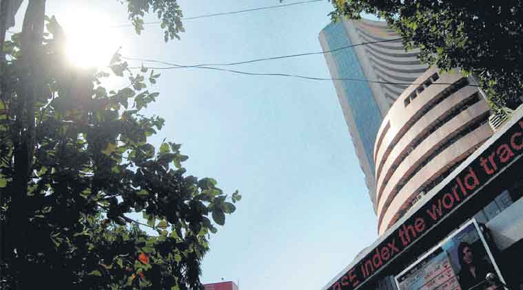Sensex falls 73 points on weak data, global cues