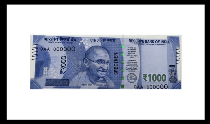 New-look Rs.1000 notes to be out soon