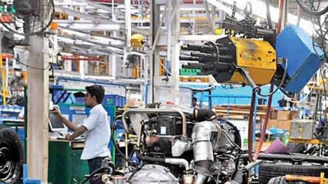 Industrial output slips to 4-month low