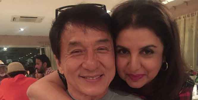 Farah Khan amazed with Jackie Chan's dancing skills