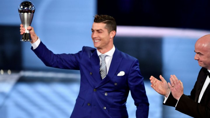 Cristiano Ronaldo named Portugal's player of the year