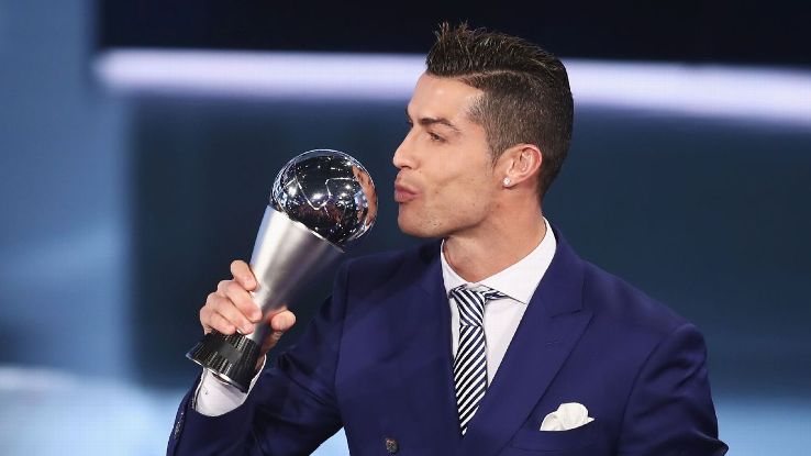 Cristiano Ronaldo named best FIFA Men's player