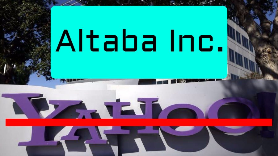 Yahoo to renamed Altaba
