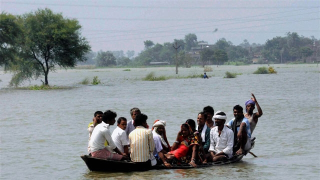Flood situation continues to affect normal life in Rajathan, Bihar and Madhya Pradesh