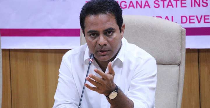 KTR call  for online voting 