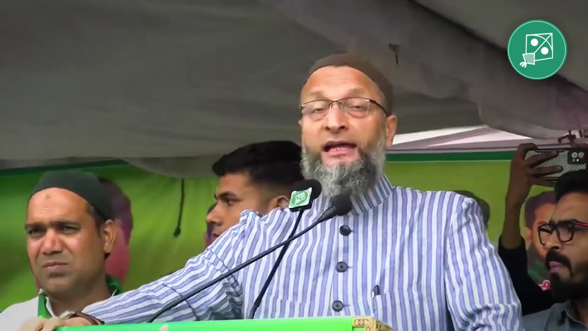 Asaduddin Owaisi urges voters to chant Jai Hind before casting vote