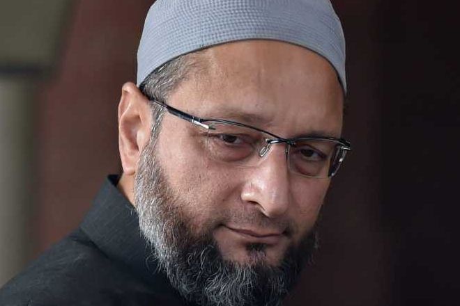 "bharatnakabhihindurashtrathanahainahikabhibanegainshallah":asaduddinowaisi