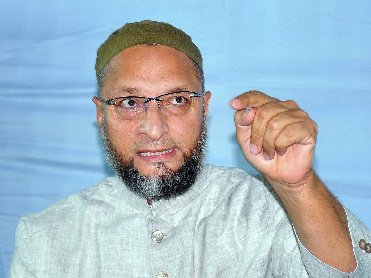  Asaduddin Owaisi slams the Narendra Modi government accusing it of halving the free ration given to the poor