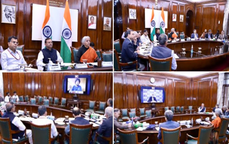 FM Sitharaman chairs 4th Pre-Budget 2023 consultation with experts of Financial Sector and Capital Markets