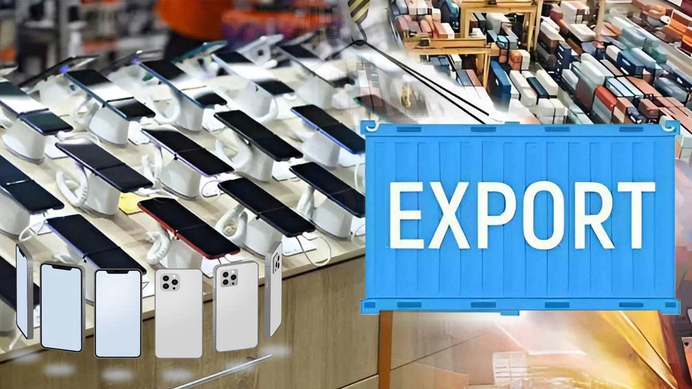 India’s smartphone exports hit record high in 1st quarter of FY 2025-26