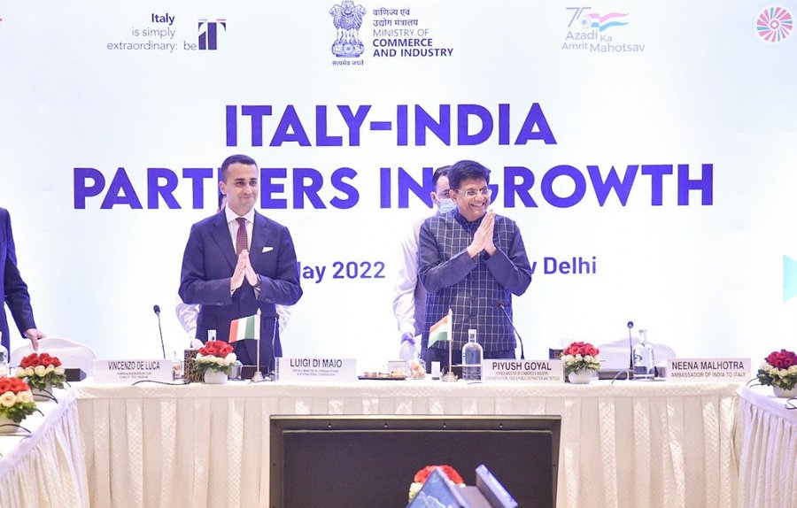 indialooksforwardtoexponentialgrowthinitstradewithitaly:piyushgoyal