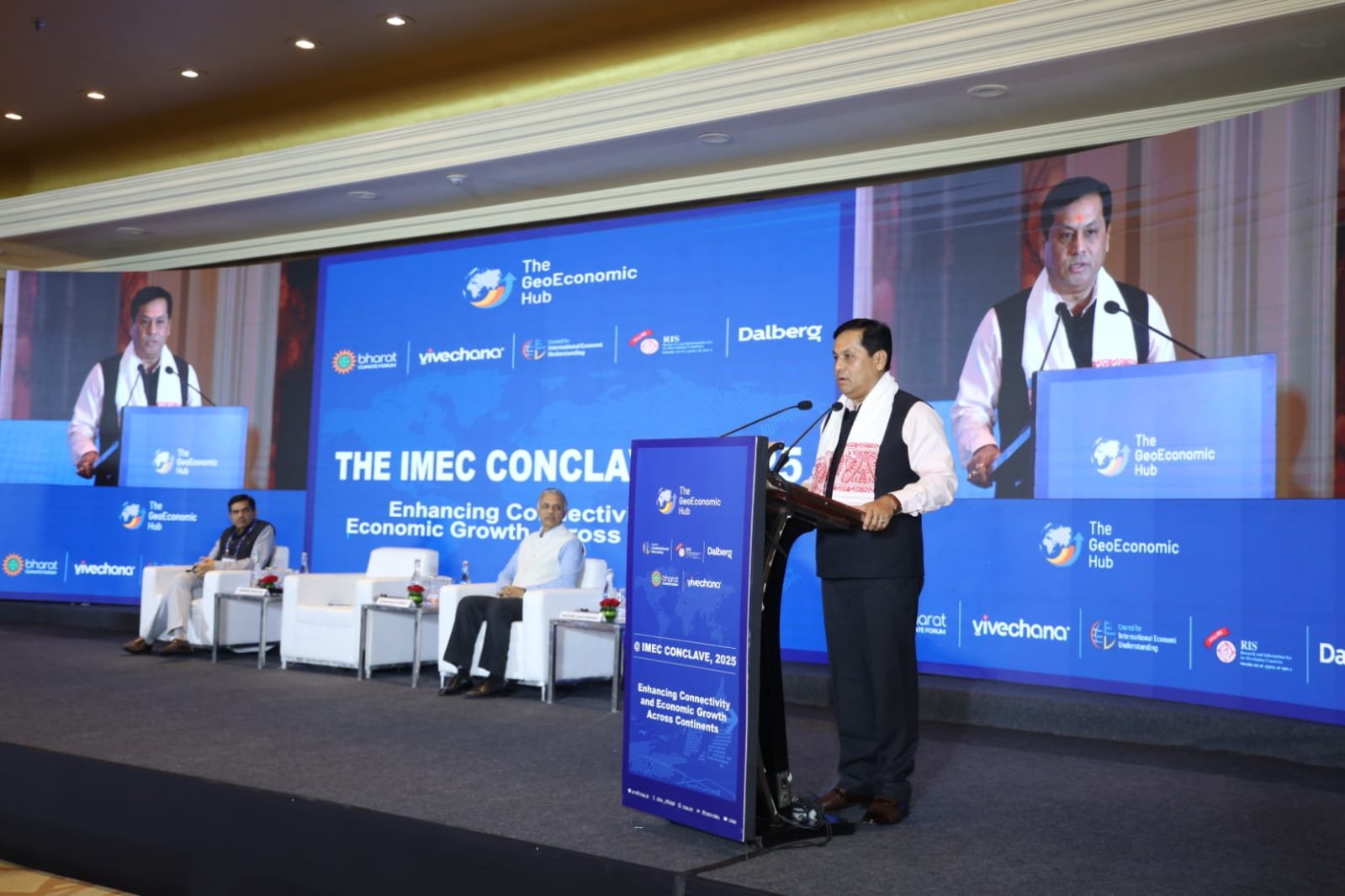 imecisagamechangeringlobalconnectivity:sarbanandasonowal
