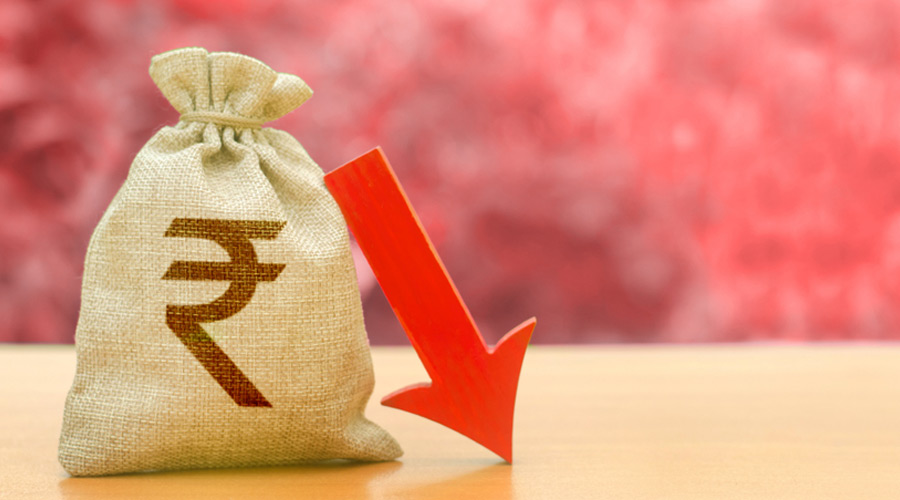 Rupee falls 17 paise to 85.97 against US dollar