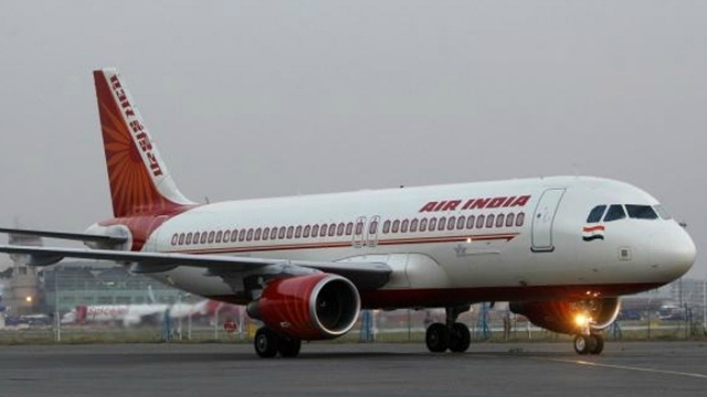 airindiaflightfromdelhitokolkatasuffersbirdhit