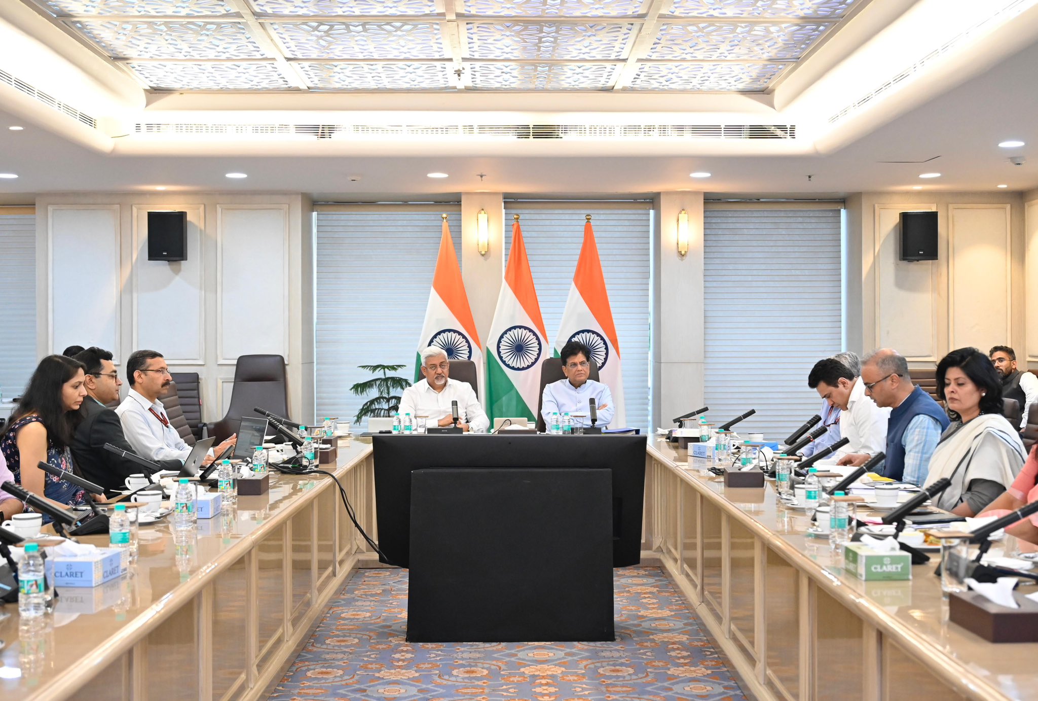 Union Minister Piyush Goyal reviews global trade strategy with 74 Indian Missions