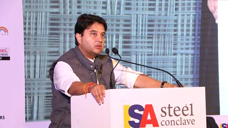 removalofexportdutiesonsteelandstainlesssteelwillstrengthenthatsectoroftheeconomy:jyotiradityascindia