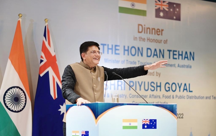 indiaaustraliatofinaliseearlyharvestagreementinnext30days:piyushgoyal