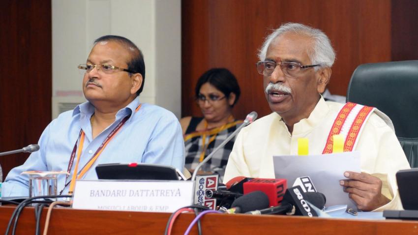 financeministryratifies865pconepf:bandarudattatreya