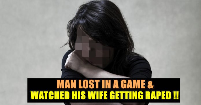 odishamanallegedlygambledawayhiswifeandwatchedhergettingrapeafterhelostthegame