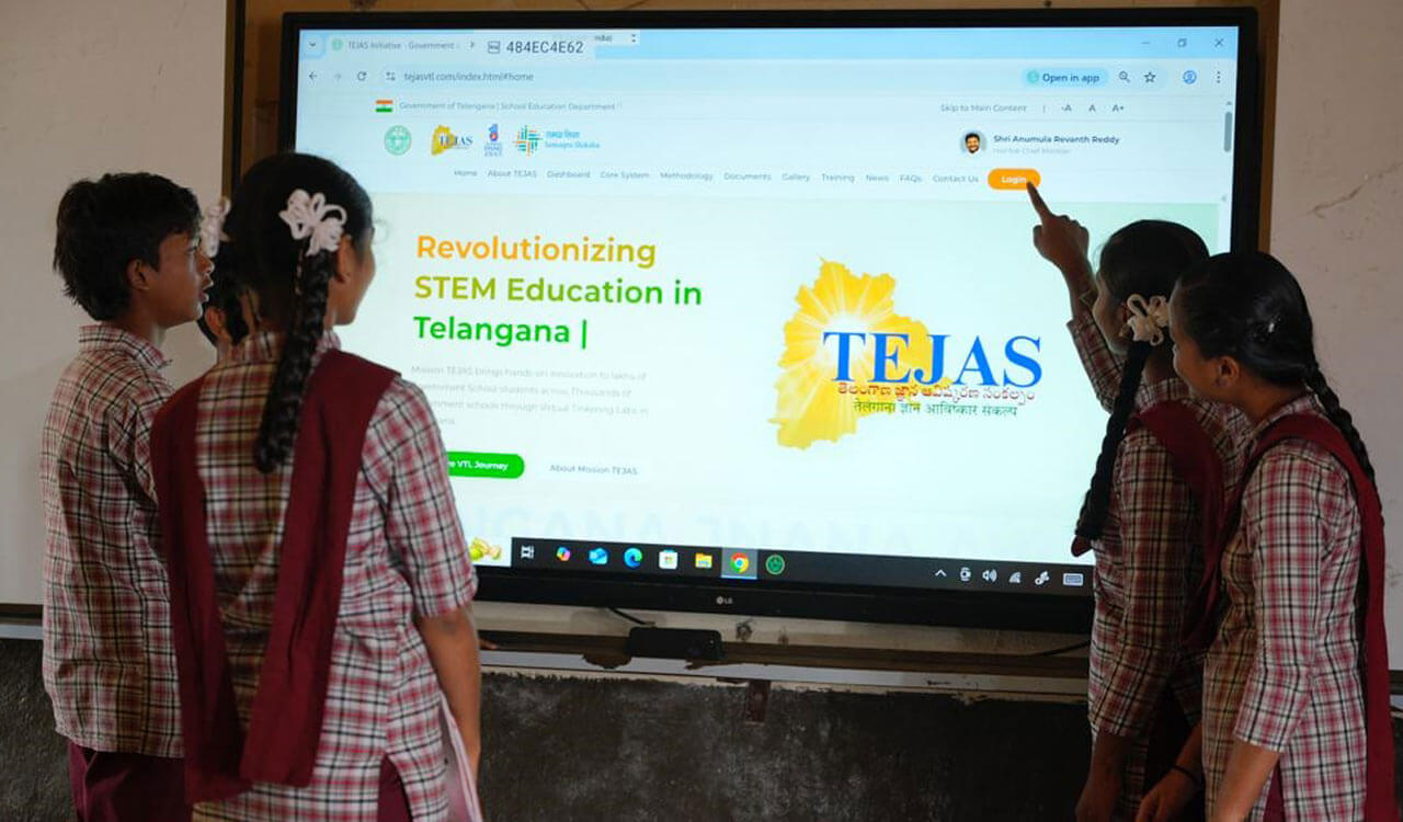 Mission TEJAS: Eleventh-grader leads Smart Innovation Schools initiative in Telangana
