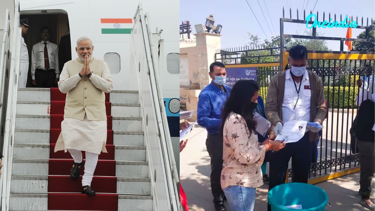 PM Modi waited at Delhi airport for 45 minutes, here