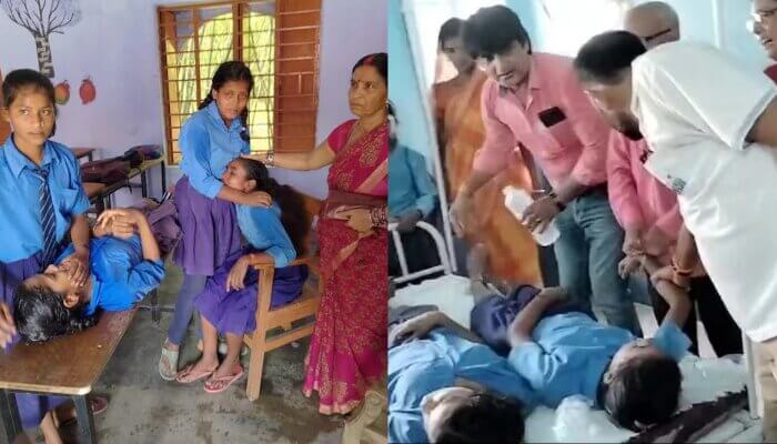 School students fall unconscious due to extreme heatwave in Bihar