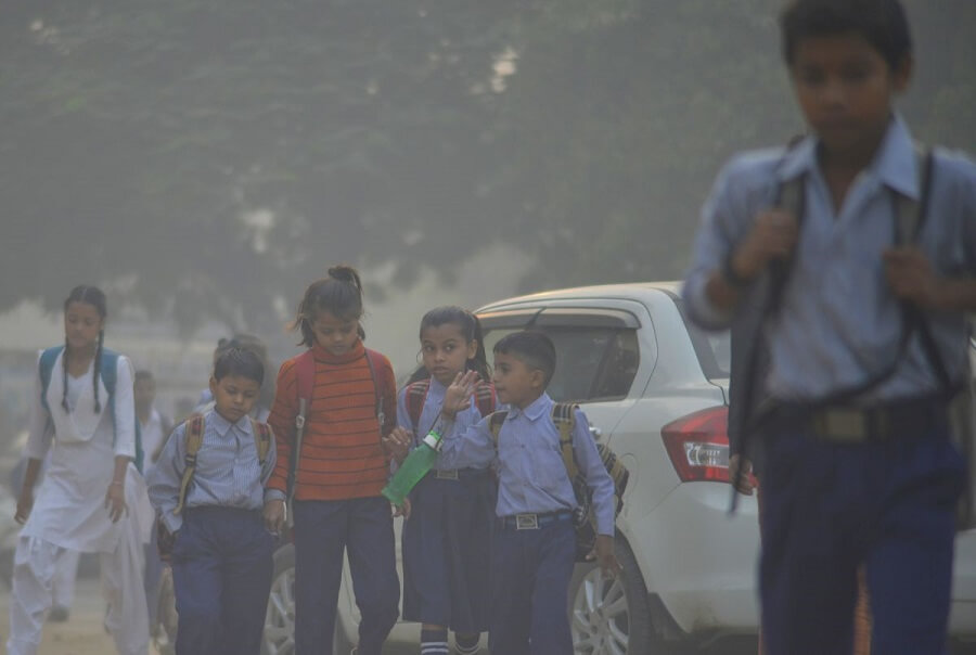 delhiprimaryschoolstoremainshuttillnovember10duetorisingpollution