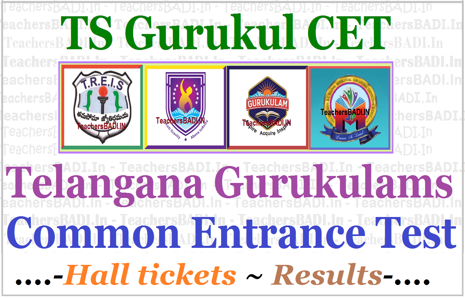 telanganagurukulcommonentrancetestresultsonmay18