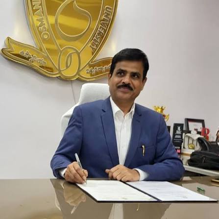 Osmania University VC honoured with Sarvepalli Radhakrishnan Excellence Award