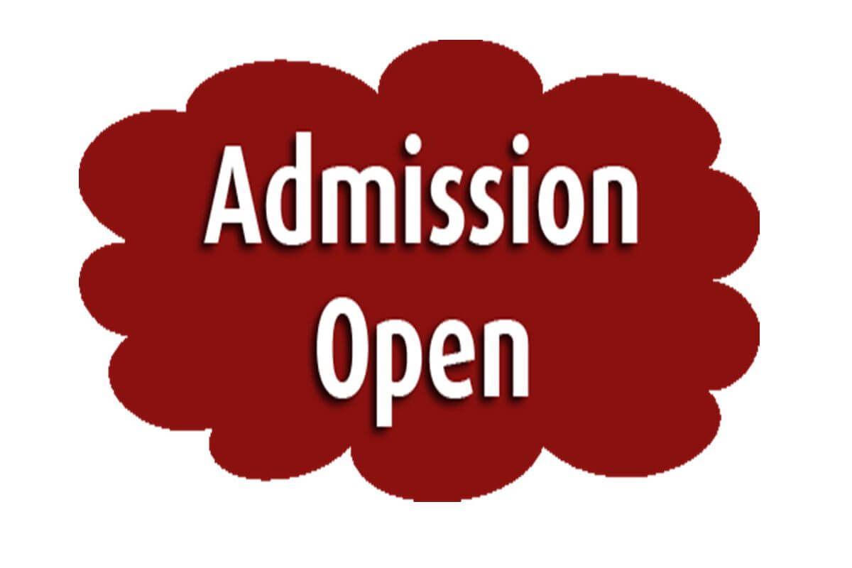 Opening logo. Admission. Admission open. Admission logo. Admission is open.