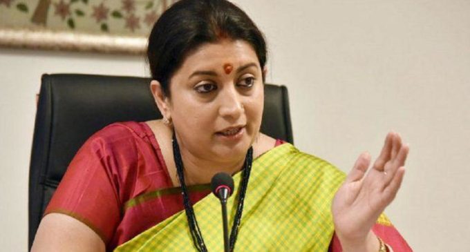 smritiiraniannounced11chairstoestablishinnamesofwomenscientistsacrossthecountry