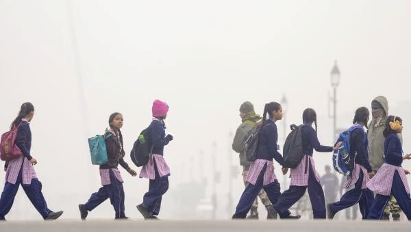 Delhi-NCR schools move Classes 1–5 to hybrid mode as AQI turns severe