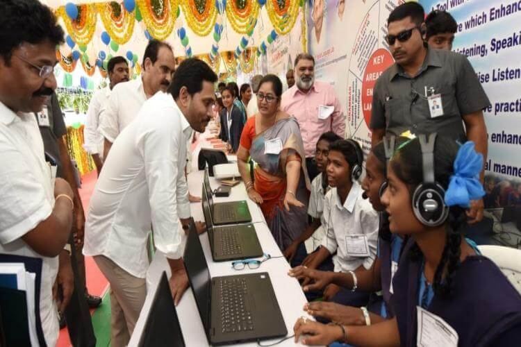 andhrapradeshtointroducedigitallearningfrompreprimarylevelsayscmysjaganmohanreddy