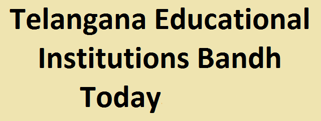 studentunionscallforeducationbandhintelanganatoday