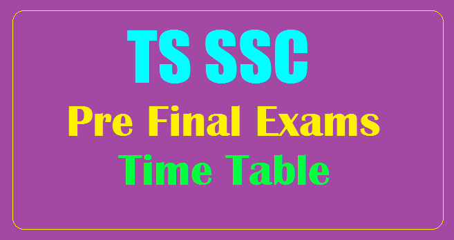 telangana:scheduleforclassxprefinalexamsout