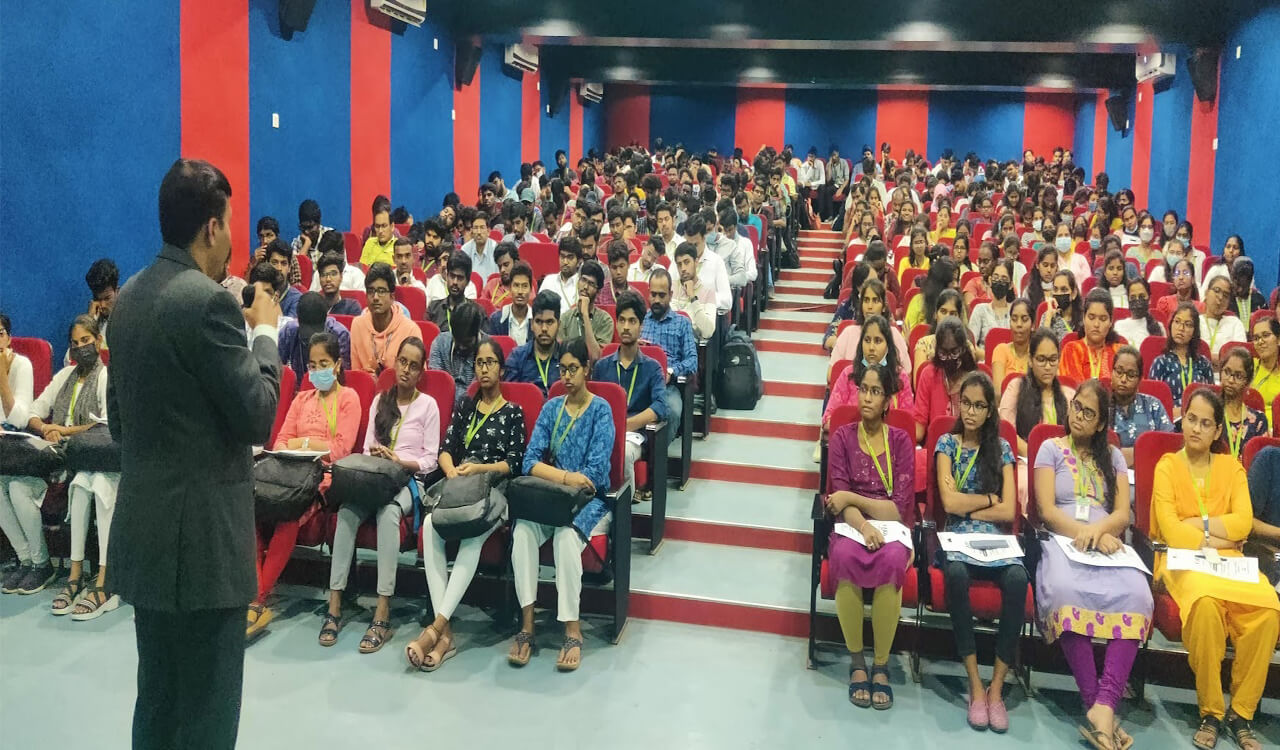 Seminar on study abroad organised at IIMC-Hyderabad