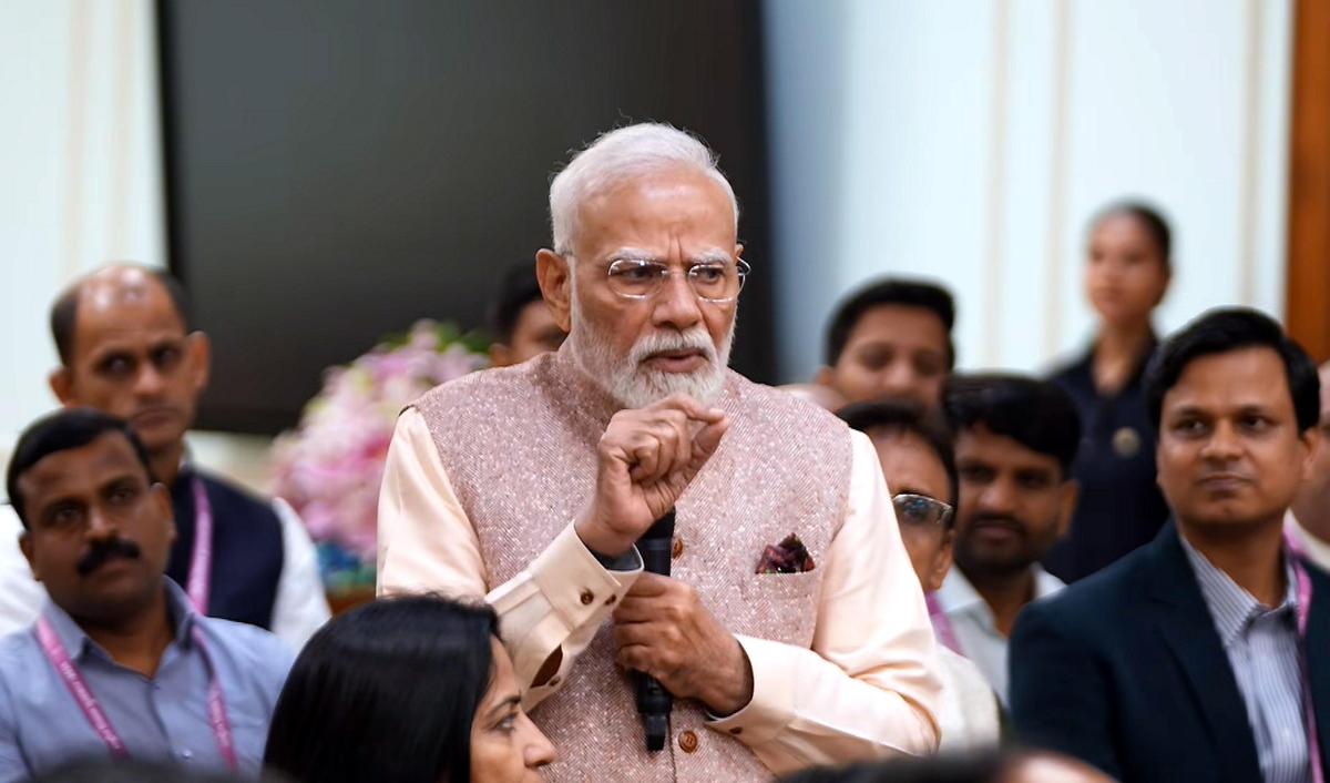 Watch for drug addiction, curb screen time among students, PM Modi tells teachers