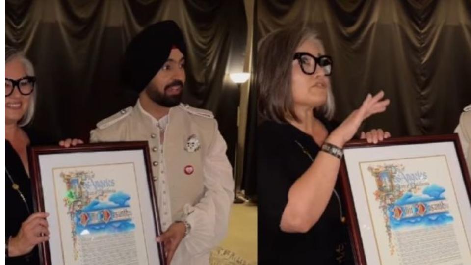 Los Angeles Gives Diljit Dosanjh His Own Day