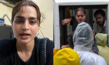 Ayesha Khan detained by Mumbai Police during CJP protest