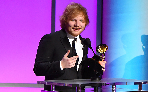 edsheeranpicksuptwogrammyawards