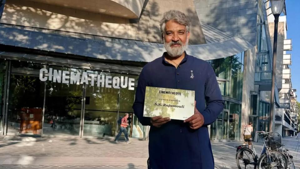 SS Rajamouli Honoured at Cinemathèque Francaise in Paris