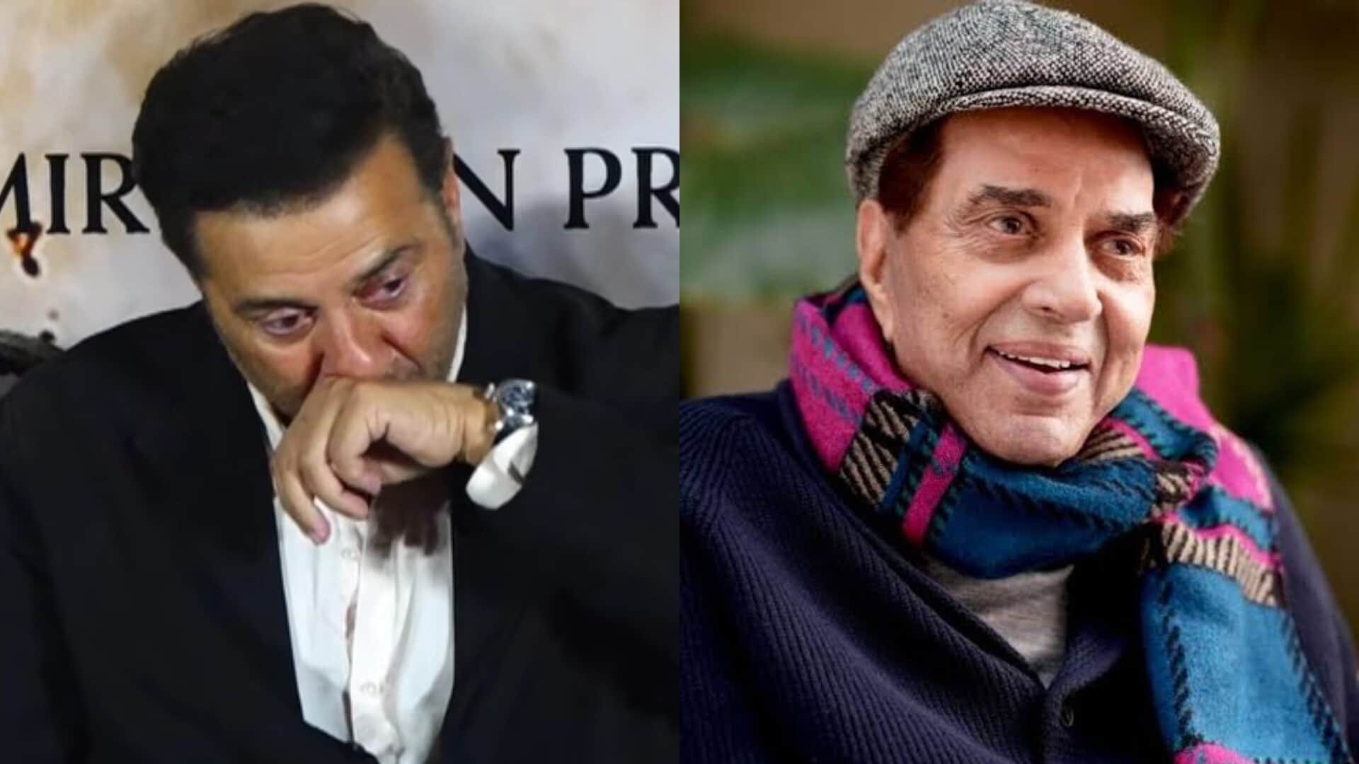 Sunny Deol tears up at Batwara 1947 trailer launch