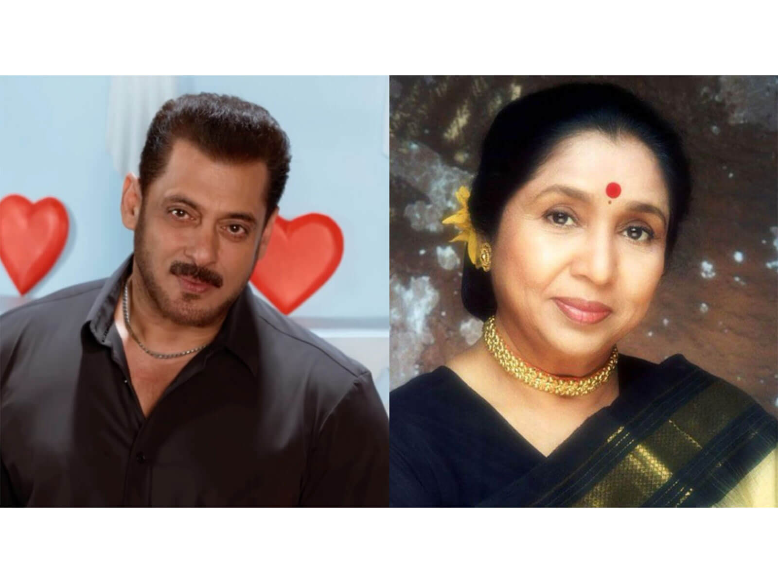 Salman Khan joins Asha Bhosle