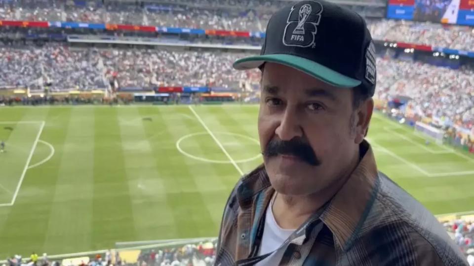 Mohanlal Gives Fans a Glimpse Inside the FIFA World Cup 2026 Final