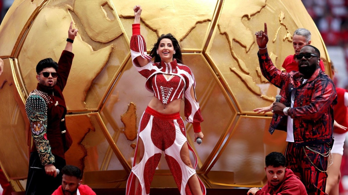 Nora Fatehi performs at FIFA 2026 World Cup opening ceremony