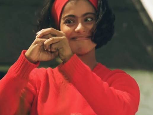 Kajol recreates her iconic short hair, red jacket look as Kuch Kuch Hota Hai turns 28