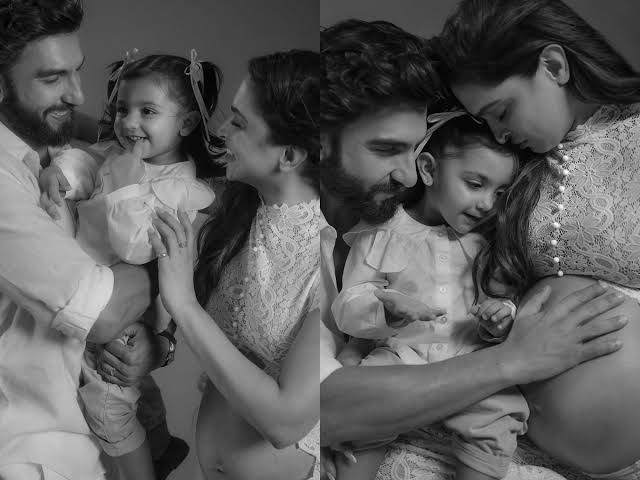 Deepika Padukone and Ranveer Singh shared pictures with baby Dua as she turned two-years-old