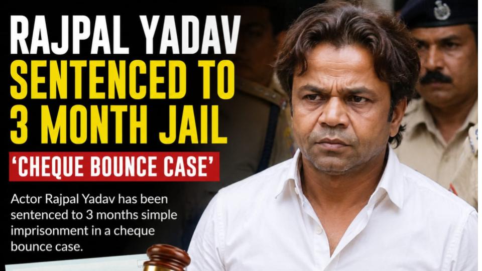 Rajpal Yadav sentenced to 3 months jail 